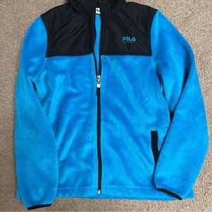 Fila Royal blue full zip Fleece Jacket